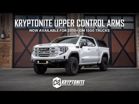 2019+ GM 1500 KRYPTONITE Upper Control Arm Kit 1/2 Ton Truck 6 Lug (KRUCA19)