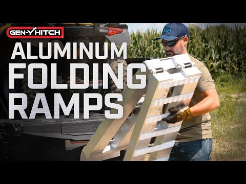Universal Foldable Aluminum Loading Ramps (GH-102595)