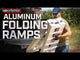 Universal Foldable Aluminum Loading Ramps (GH-102595)