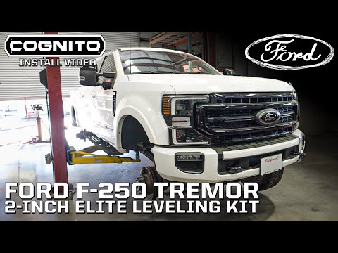 2017-2024 Powerstroke 2" Elite Leveling Kit Front Fox Factory Race Series 2.5 DSC Reservoir (220-P0948)