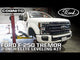 2017-2024 Powerstroke 2" Elite Leveling Kit Front Fox Factory Race Series 2.5 DSC Reservoir (220-P0948)