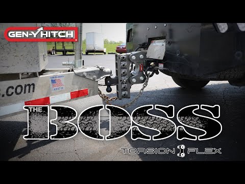 Universal The Boss (Torsion Flex) Pintle Plate 2″- 3″ Shank