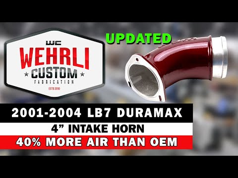 2001-2004 Duramax 4" Intake Horn (WCF100535)