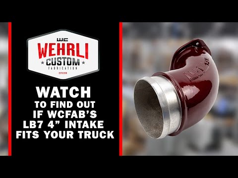2001-2004 Duramax 4" Intake Horn (WCF100535)