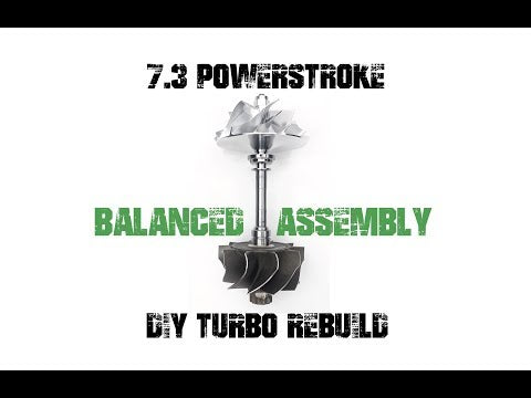 1994-2003 Powerstroke KC Balanced Assembly DIY Turbo Kit (300376)