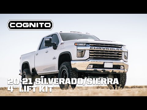 2020-2025 Duramax 4" Lift Kit W/ Fox 2.0 Coilover (110-P0890)