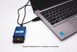 FlashZilla Pro with laptop