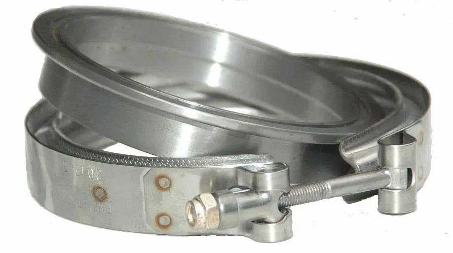 Universal S400 T4 Turbine Outlet Dual V-Band Flange (S400T4FL)