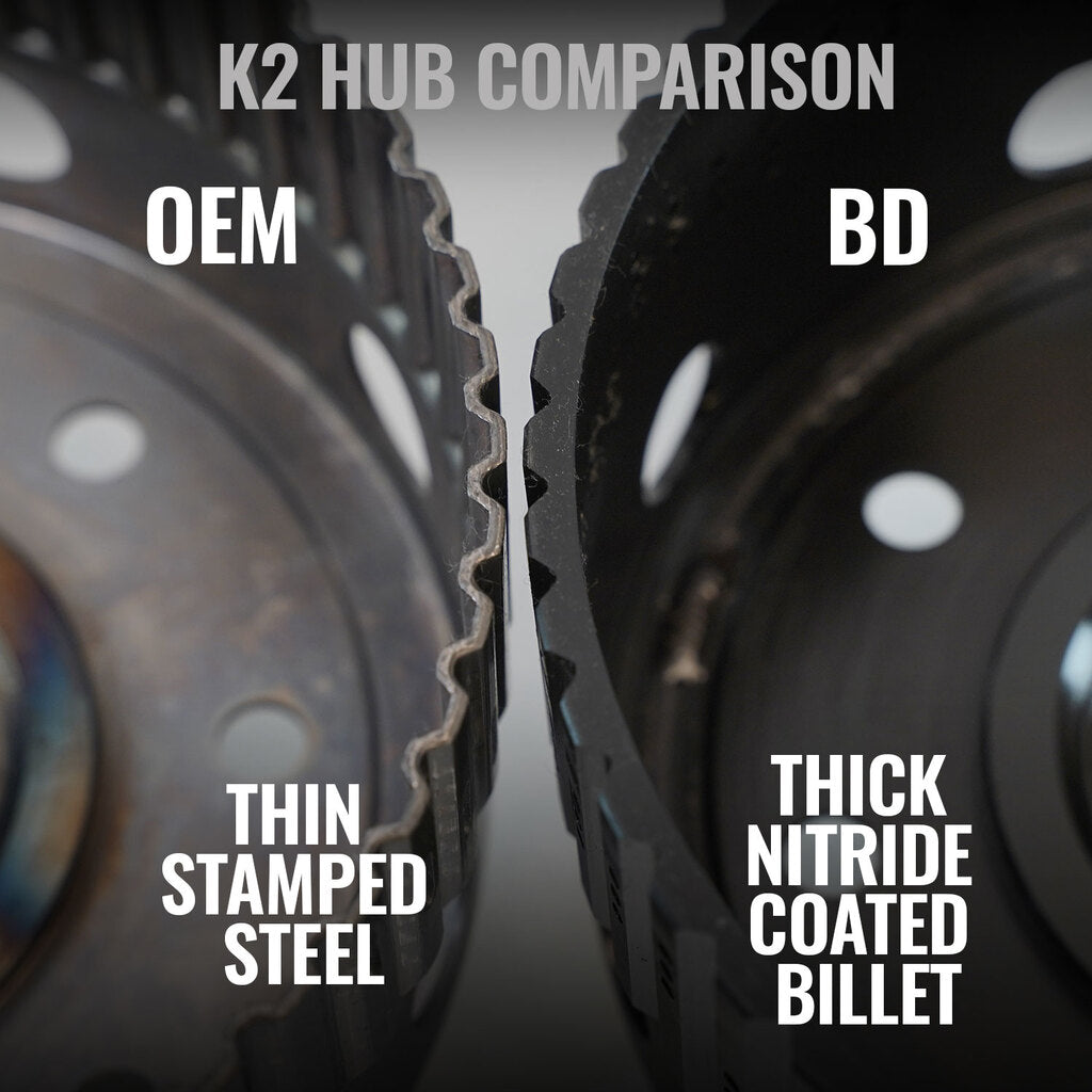 BD Diesel AISIN AS69RC 2WD - si aisin hub comparison thickness r1