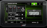Edge Insight CTS4 gauge warning settings