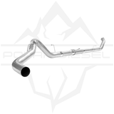 2010-2018 Cummins 6.7L 5" 304SS Turbo Back Exhaust - No Muffler (PD-1-22530452)