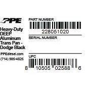 1989-2007 Cummins Deep Transmission Pan A/T (228051020)-Oil Pan-PPE-Dirty Diesel Customs