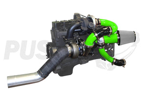 1994-1998 Cummins Low Mount Compound Turbo System (PDC9498LM)-Compound Turbo Kit-Pusher-Dirty Diesel Customs