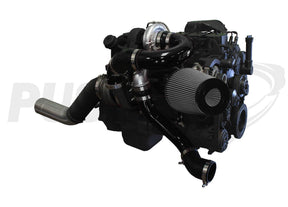1994-1998 Cummins Low Mount Compound Turbo System (PDC9498LM)-Compound Turbo Kit-Pusher-PDC9498LM_K-Dirty Diesel Customs
