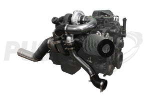 1994-1998 Cummins Low Mount Compound Turbo System (PDC9498LM)-Compound Turbo Kit-Pusher-PDC9498LM_T-Dirty Diesel Customs