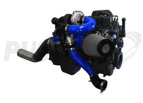 1994-1998 Cummins Low Mount Compound Turbo System (PDC9498LM)-Compound Turbo Kit-Pusher-PDC9498LM_U-Dirty Diesel Customs