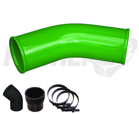 1994-2002 Cummins 3.5" Mega Passenger Side Intercooler Tube (PDC9402MHP)-Intercooler Piping-Pusher-PDC9402MHP_G-Dirty Diesel Customs