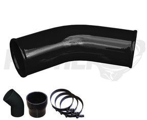 1994-2002 Cummins 3.5" Mega Passenger Side Intercooler Tube (PDC9402MHP)-Intercooler Piping-Pusher-PDC9402MHP_K-Dirty Diesel Customs