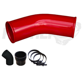 1994-2002 Cummins 3.5" Mega Passenger Side Intercooler Tube (PDC9402MHP)-Intercooler Piping-Pusher-PDC9402MHP_R-Dirty Diesel Customs