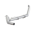 1994-2002 Cummins 4" Turbo Back Exhaust - No Muffler (S6100PLM)-Turbo Back Exhaust System-MBRP-Dirty Diesel Customs