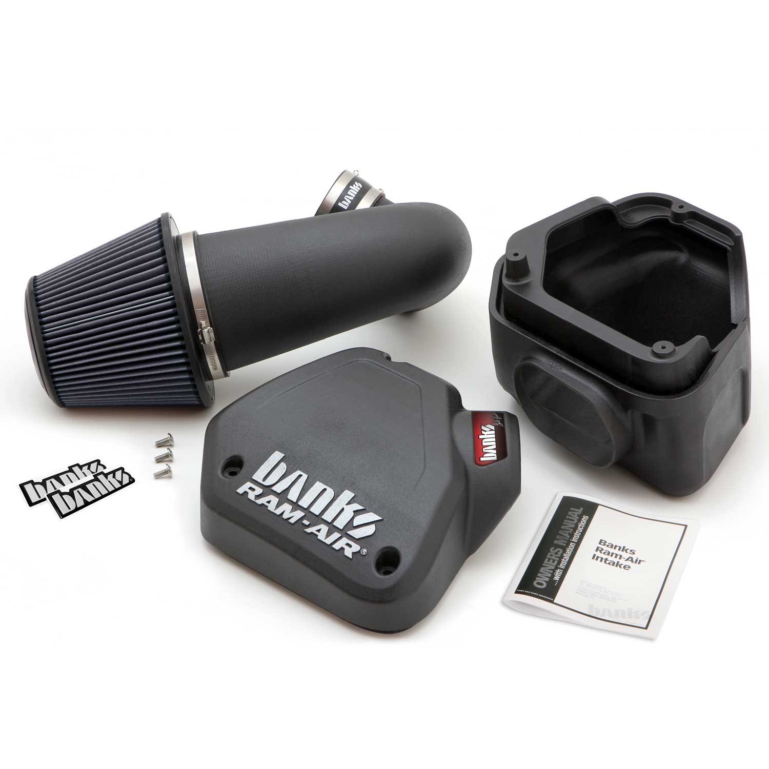 1994-2002 Cummins Cold Air Intake Kit (42225-D)-Intake Kit-Banks Power-Dirty Diesel Customs