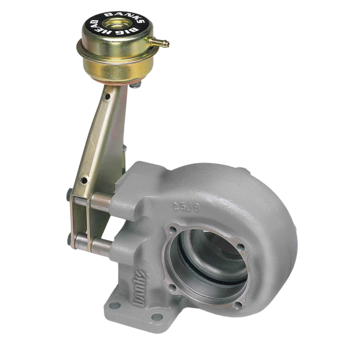 1994-2002 Cummins Turbocharger Housing W/ Bighead Actuator (24052)-Turbocharger Housing-Banks Power-24052-Dirty Diesel Customs