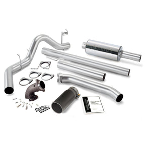 1998-2002 Cummins Exhaust System Kit - Extended Bed (48638)-Exhaust System Kit-Banks Power-48638-B-Dirty Diesel Customs