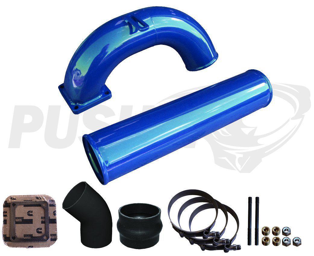 1998.5-2002 Cummins 3.5" MEGA Intake System (PDC9802MKT)-Intake Manifold-Pusher-PDC9802MKT_U4-Dirty Diesel Customs