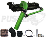1998.5-2002 Cummins 3.5" Mega Intake System & Cross-Air Kit (PDC9802MCA)-Intake Manifold-Pusher-PDC9802MCA_G4-Dirty Diesel Customs