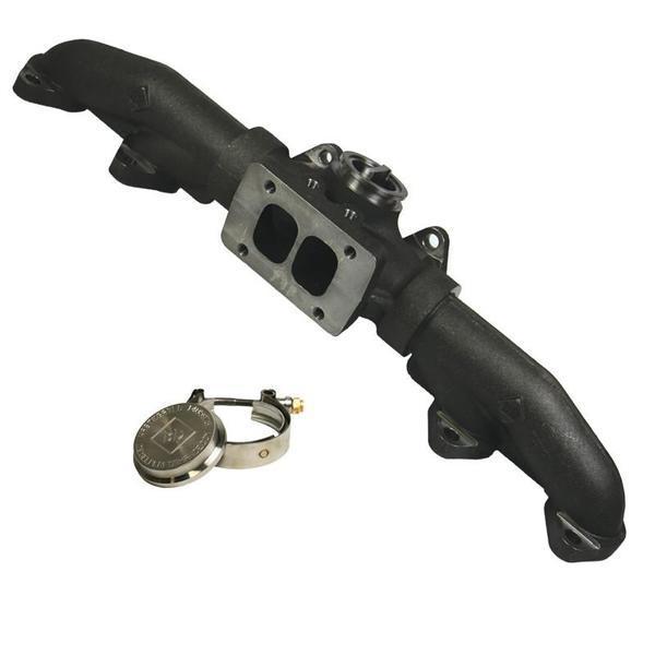 1998.5-2018 Cummins Wastegated Exhaust Manifold W/ 20° T4 Mount (1045996-T4)-Exhaust Manifold-BD Diesel-Dirty Diesel Customs
