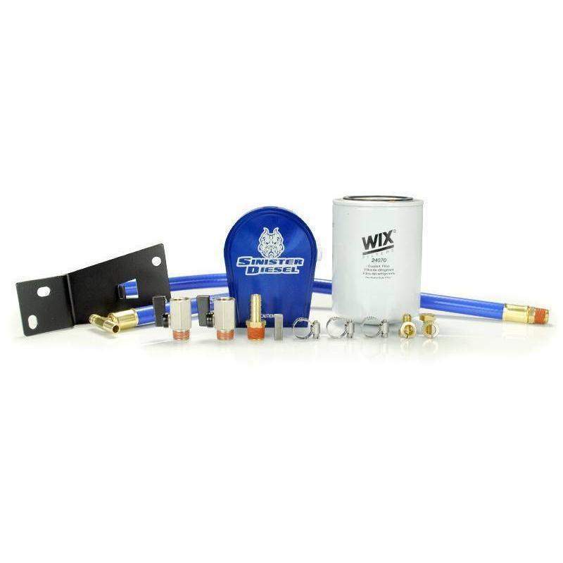 1999-2003 Powerstroke Coolant Filtration System w/ Wix Filter (SD-COOLFIL-7.3-W)-Coolant Filtration System-Sinister-Dirty Diesel Customs