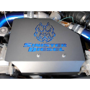 1999-2003 Powerstroke Engine Cover (SD-ENGCOV-7.3)-Engine Cover-Sinister-SD-ENGCOV-7.3-Dirty Diesel Customs
