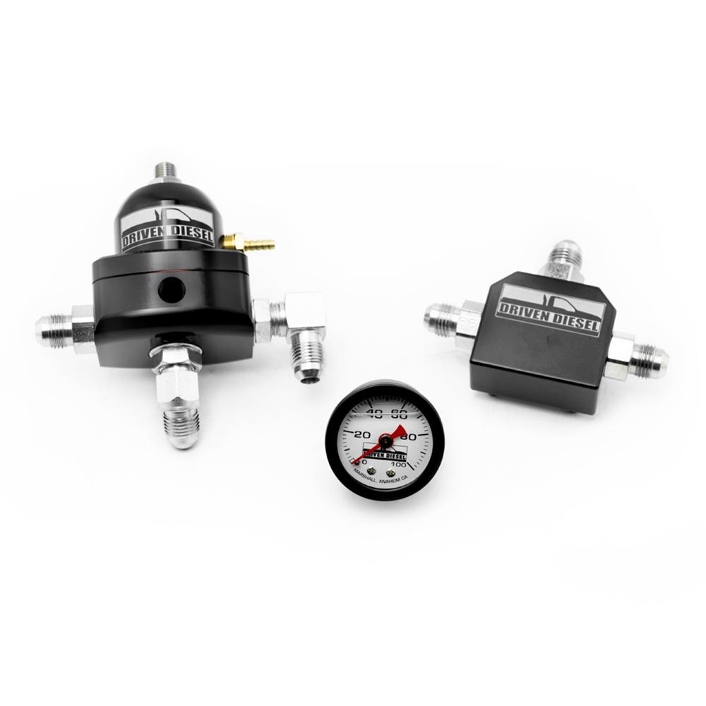 1999-2003 Powerstroke "Fuel Bowl Delete"/Regulated Return Kit (DD-73FS-FBD-RRK-V3)-Fuel Return Kit-Strictly Diesel-Dirty Diesel Customs