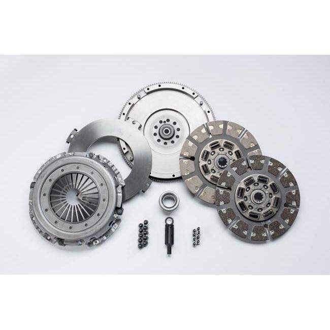 1999-2003.5 Powerstroke Stage 4 Organic/Ceramic Clutch Kit - 650HP (SFDD3250-6)-Performance Clutches-South Bend Clutch-Dirty Diesel Customs
