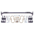 1999-2004 Powerstroke 0-8" Lift Rear Dual Shock Mount Kit (BDS123007)-Shock Mount-BDS-Dirty Diesel Customs