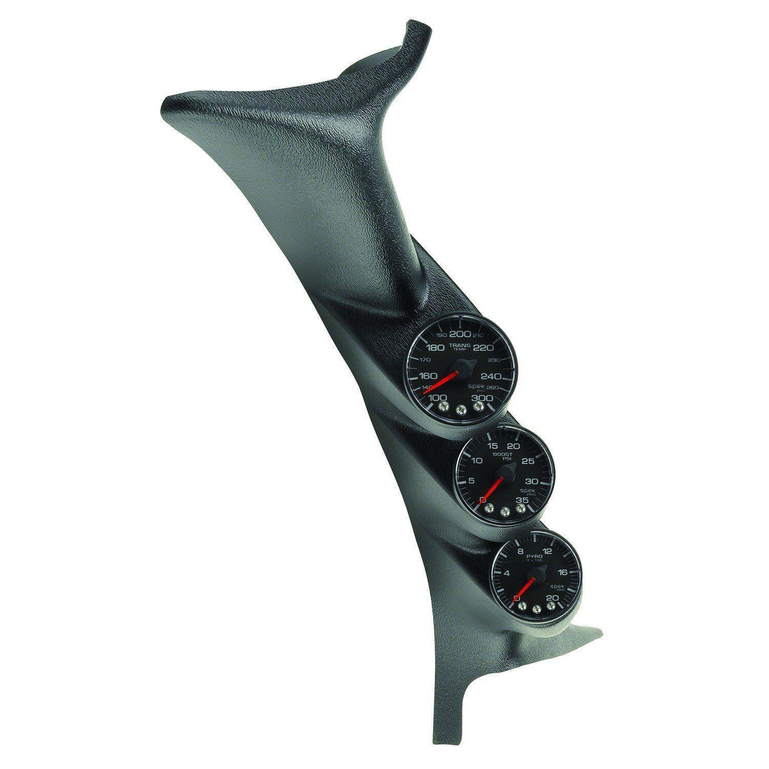 1999-2007 Powerstroke Spek-Pro Triple Gauge Kit (P73010)-Gauge Kit-Autometer-p73010-Dirty Diesel Customs