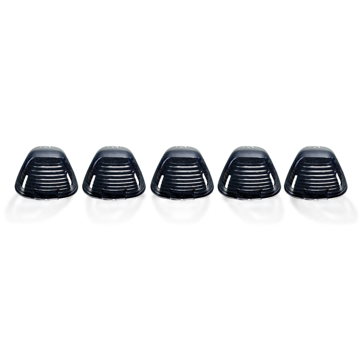 1999-2016 Powerstroke Amber Xenon Bulbs w/ Smoked Lens Cab Lights Set (264142BK)-Cab Lights-RECON Lights-Dirty Diesel Customs