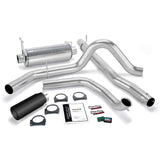 1999 Powerstroke Git-Kit Bundle Power System W/Single Exit Exhaust Black Tip (47511-B)-Exhaust System Kit-Banks Power-47511-B-Dirty Diesel Customs