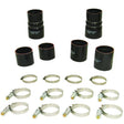 1999.5-2003 Powerstroke 7.3L Powerstroke Intercooler Hose & Clamp Kit (1047030)-Couplers & Accessories-BD Diesel-Dirty Diesel Customs