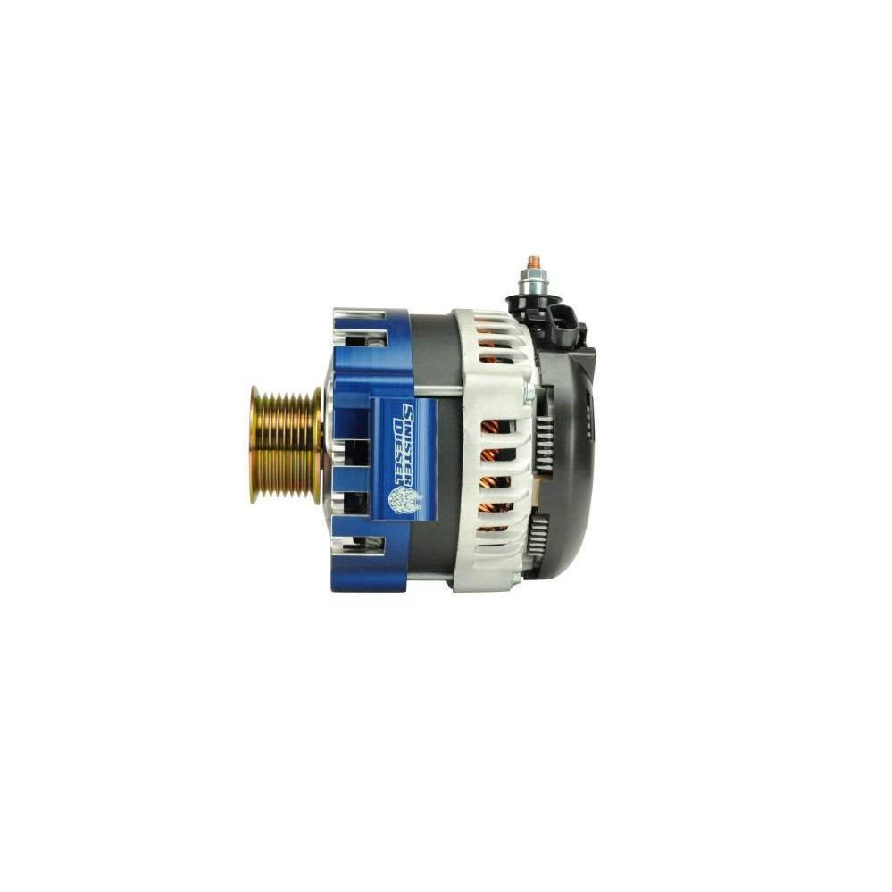 1999.5-2007 Powerstroke High Amp Alternator - 320 AMPS (SD-ALT-FORD-99-320)-Alternator-Sinister-Dirty Diesel Customs