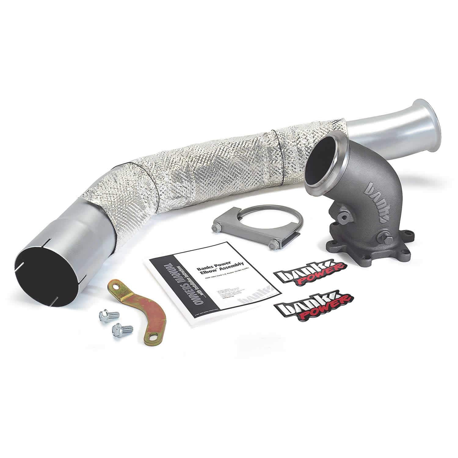 2000-2002 Powerstroke Turbocharger Outlet Elbow (48663)-Intercooler Piping-Banks Power-48663-Dirty Diesel Customs