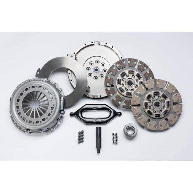 2000.5-2005.5 Cummins Stage Organic/Ceramic 4 Clutch Kit - 650HP (SDD3250-6)-Performance Clutches-South Bend Clutch-Dirty Diesel Customs