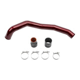 2001-2004 Duramax Driver Side 3" Intercooler Pipe (WCF100349)-Intercooler Piping-Wehrli Custom Fabrication-WCF100349-RED-Dirty Diesel Customs