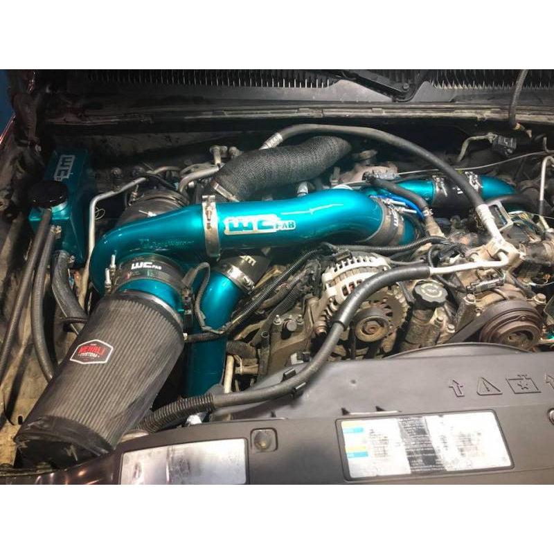 2001-2004 Duramax S400 Stock Twin Turbo Kit (WCF100570)-Turbo Install Kit-Wehrli Custom Fabrication-Dirty Diesel Customs