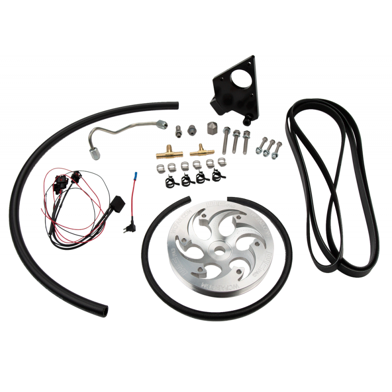 2001-2004 Duramax Twin CP3 Pulley Kit (WCF100245/ WCF100231)-CP3 Pulley-Wehrli Custom Fabrication-WCF100245-Dirty Diesel Customs