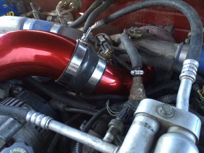 2001-2004 LB7 Duramax 3.5" Intake Horn (WCF100342)-Intake Accessories-Wehrli Custom Fabrication-Dirty Diesel Customs