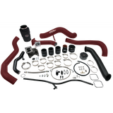 2001-2004 LB7 Duramax S300 Single Turbo Install Kit (WCF100478)-Turbo Install Kit-Wehrli Custom Fabrication-WCF100478-RED-Dirty Diesel Customs