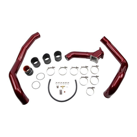 2001-2004 LB7 Duramax Stage 1 High Flow Intake Kit (WCF100411)-Intercooler Piping-Wehrli Custom Fabrication-WCF100411-RED-Dirty Diesel Customs