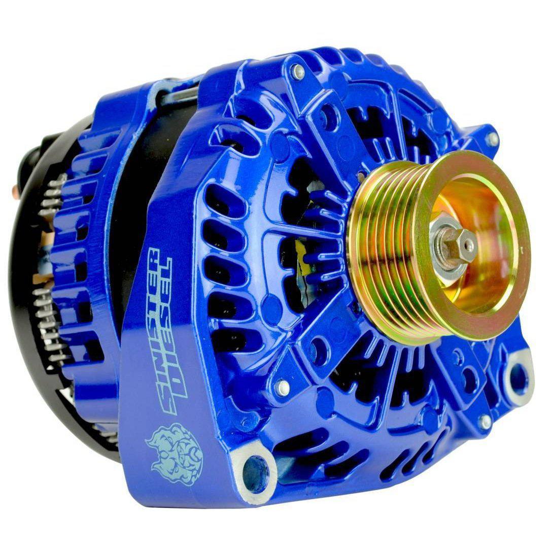2001-2007 Duramax 250 Amp OEM HO Alternator (SD-ALT-6.6-01-250)-Alternator-Sinister-Dirty Diesel Customs