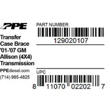 2001-2007 Duramax Transfer Case Brace (129020107)-Transfer Case Brace-PPE-Dirty Diesel Customs